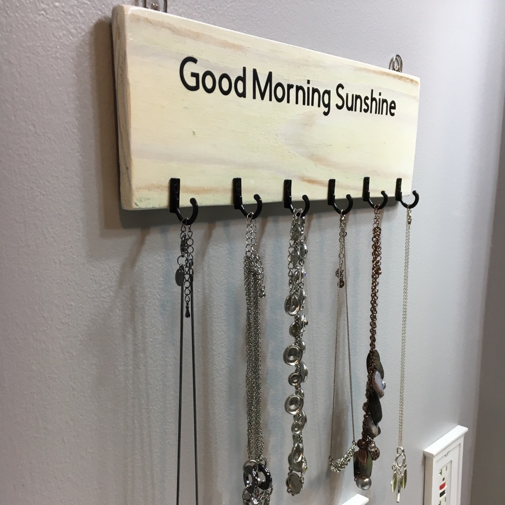 Custom made jewelry holder